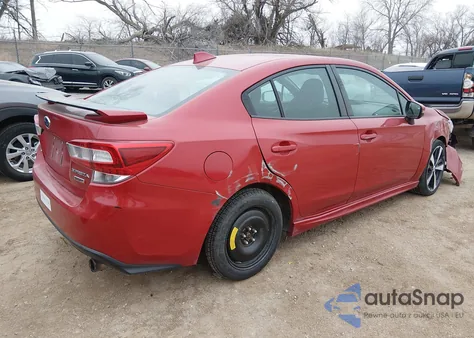 2018 Subaru Impreza 2.0I Sport из США, поврежденный, VIN 4S3GKAL63J1603387